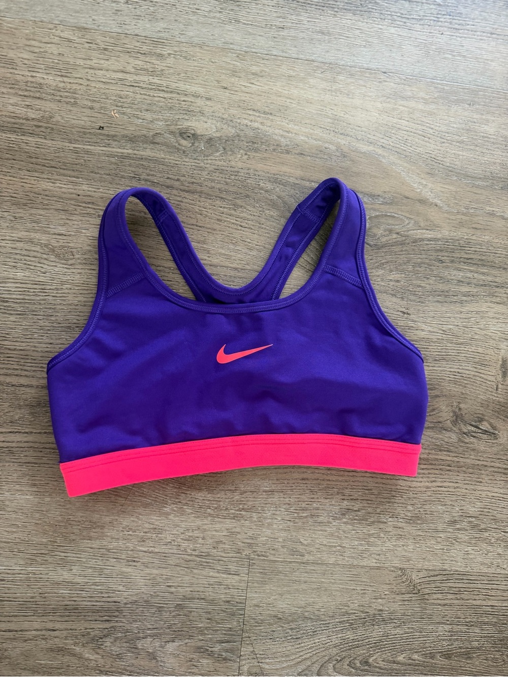Nike Girls Purple & Pink Sports Bra